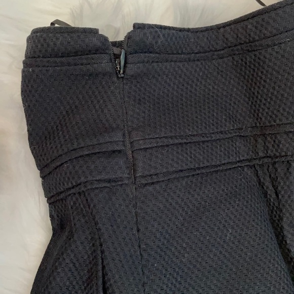 3/$20 ❤️ Mango Vintage Cotton-blend Black A-line Skirt - Picture 7 of 7